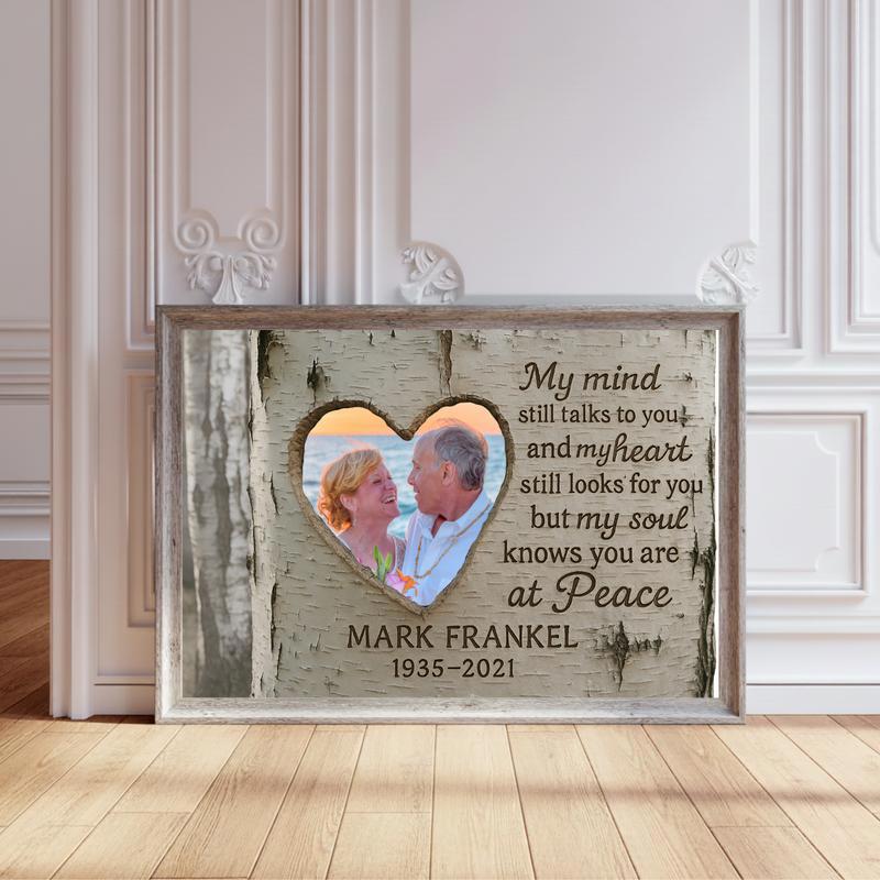 Custom Family Memorial Photo, A Forever Remembrance Canvas - Personalize Wall Art