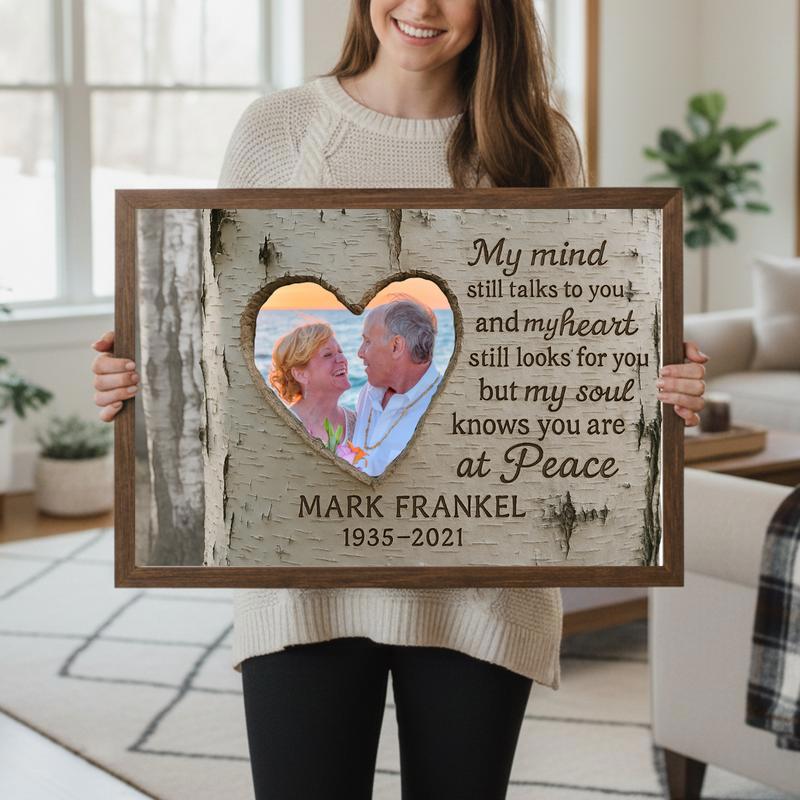 Custom Family Memorial Photo, A Forever Remembrance Canvas