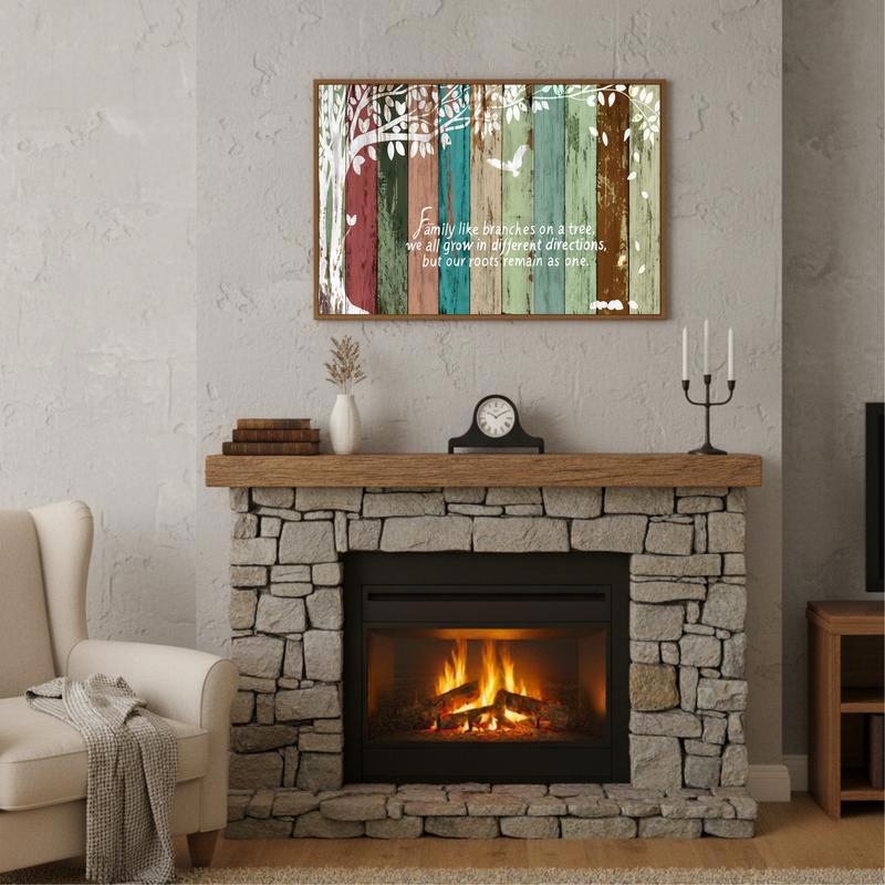 Heirloom Canvas Family's Eternal Branch Story - Family Tree Art