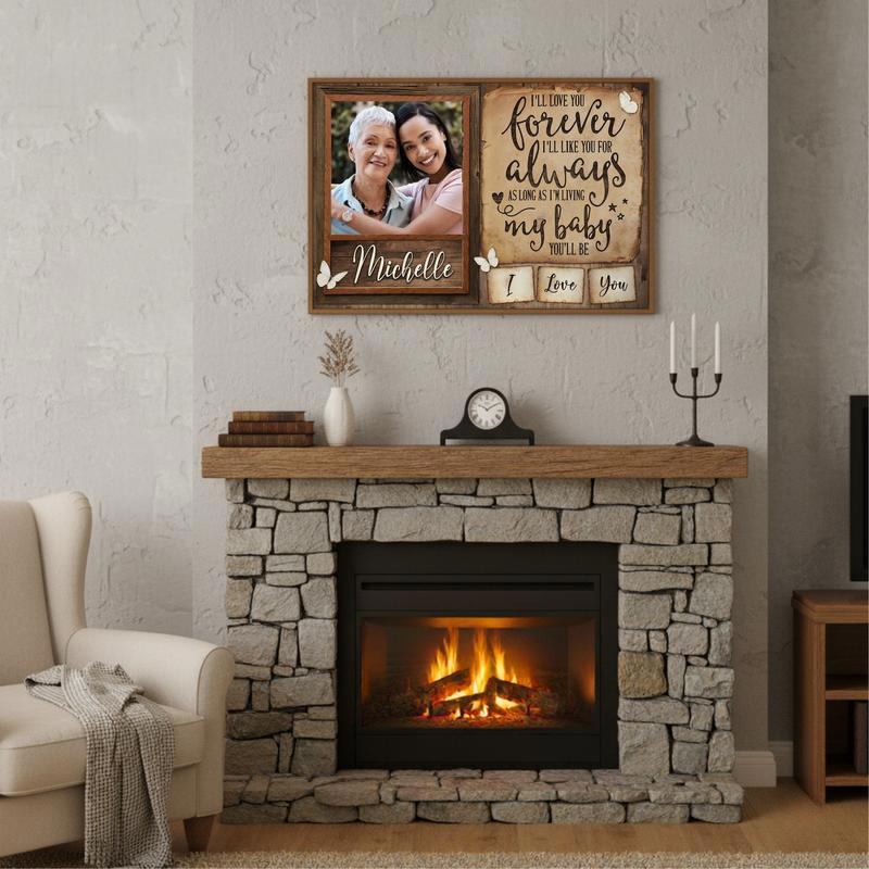 Honor Mom Your Love You Forever Canvas Gift From Daughter