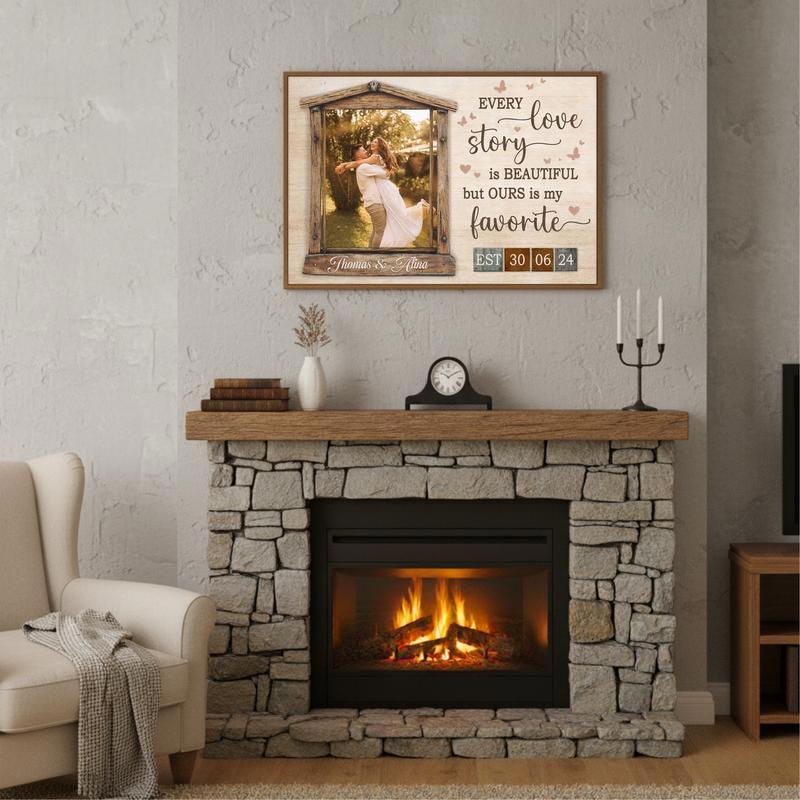 Personalized Couple Canvas - Meaningful Valentine’s Day Gift