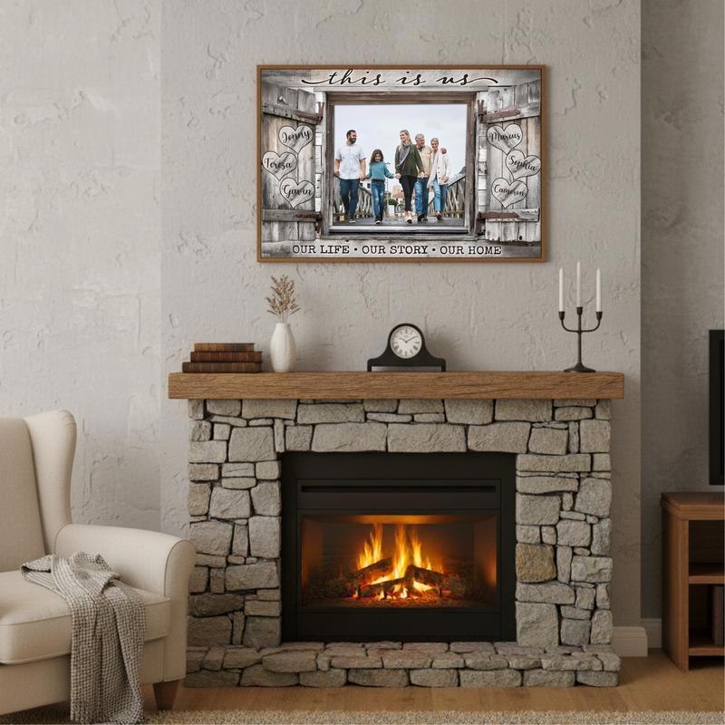 Milestones & Memories The This Is Us Family Photo Canvas