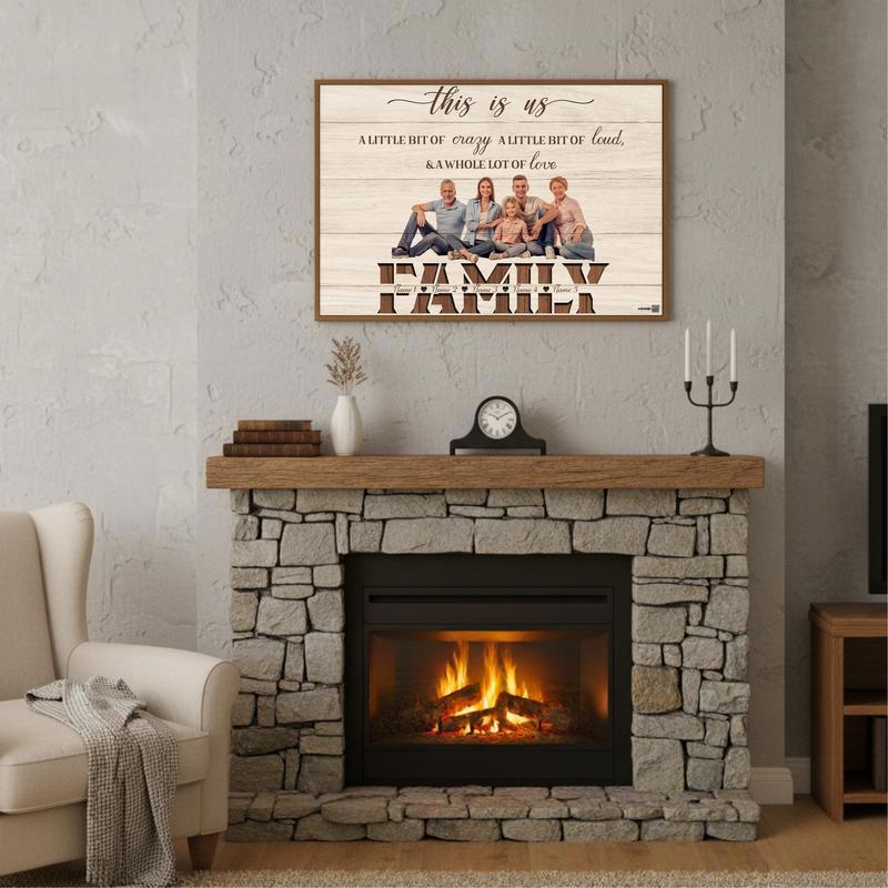 Heartwarming This Is Us Photo Keepsake Custom Family Canvas