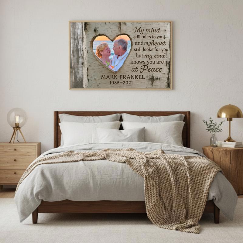 Custom Family Memorial Photo, A Forever Remembrance Canvas