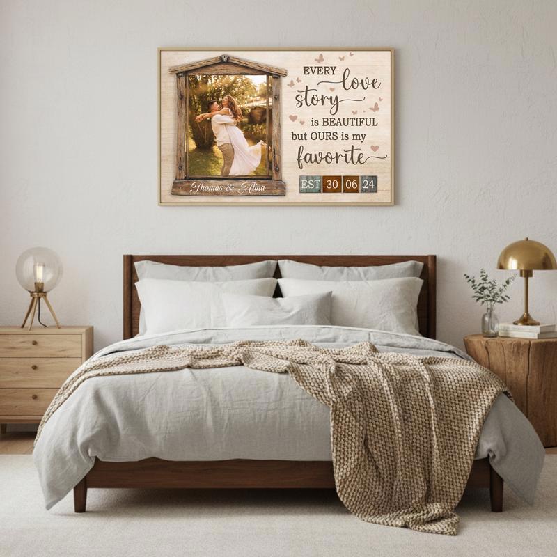 Personalized Couple Canvas - Meaningful Valentine’s Day Gift