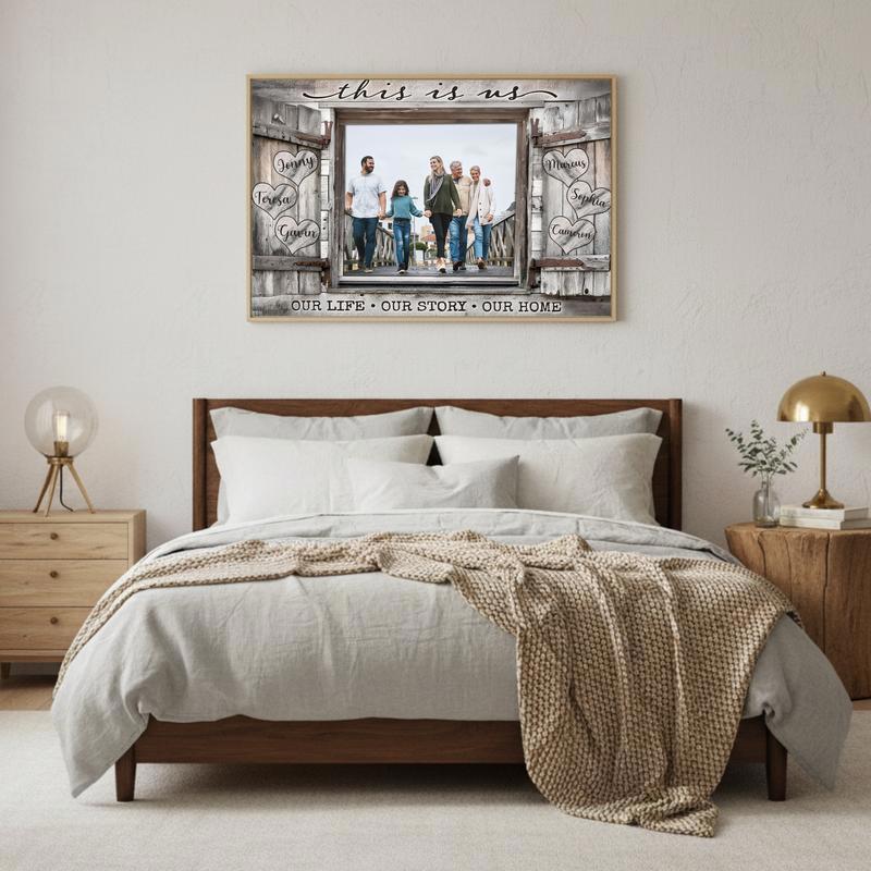 Milestones & Memories The This Is Us Family Photo Canvas