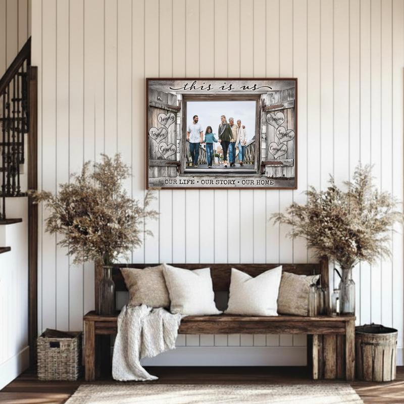 Milestones & Memories The This Is Us Family Photo Canvas