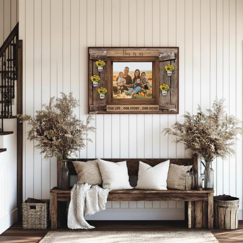 Farmhouse Charm Rustic Sunflower This Is Us Canvas Art