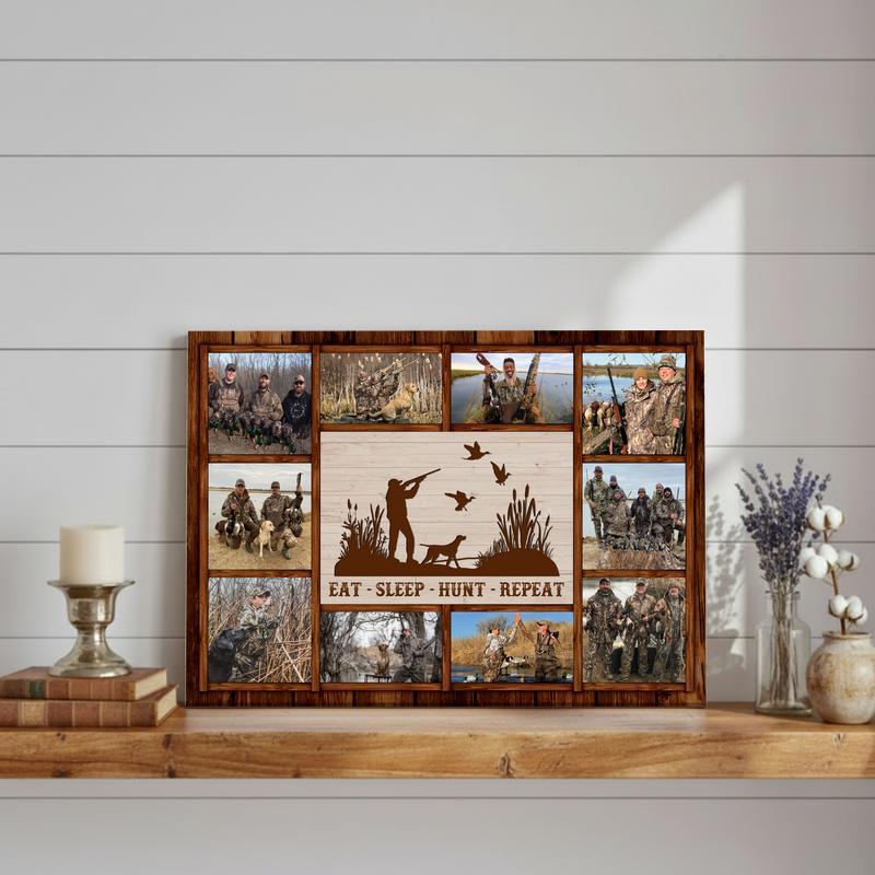 Ultimate Duck Hunter Photo Gift - Custom Collage Art Canvas