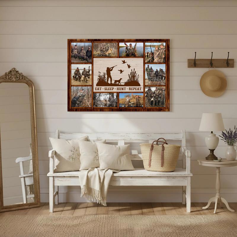 Ultimate Duck Hunter Photo Gift - Custom Collage Art Canvas