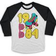 1984 Retro Raised In The 80s Old School Nostalgia Vibes Baseball Raglan Shirt 1984 Retro Raised In The 80s Old School Nostalgia Vibes Baseball Raglan Shirt