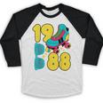 1988 Retro Raised In The 80s Old School Nostalgia Vibes Baseball Raglan Shirt 1988 Retro Raised In The 80s Old School Nostalgia Vibes Baseball Raglan Shirt