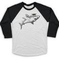 2019 Graduation SharkShirt High School College Grad Baseball Raglan Shirt