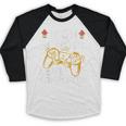 2019 High School Graduation Gamer Graduation Baseball Raglan Shirt