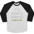 2019 Middle School Graduation Junior High Student Shirt Baseball Raglan Shirt