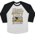 2021 Graduation Shirts For Family 2021 Graduation For Aunt Baseball Raglan Shirt