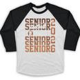 2026 Football Senior Brother Graduation Matching Family Baseball Raglan Shirt