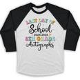 2026 Last Day Of School Autograph 8th Grade Graduation Party Baseball Raglan Shirt
