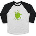 3rd Grade Graduation Promotion Peace I'm Out Last Day Baseball Raglan Shirt