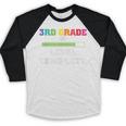 3rd Grade Level Complete Third Grade Graduation Baseball Raglan Shirt