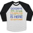 4th Grade Graduation To 5th T-Shirt Kids Tee Fifth Baseball Raglan Shirt