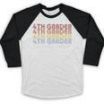 4th Grader Coming Soon 3rd Grade Graduation Baseball Raglan Shirt