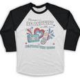 4th Of July Please Be Patient With Me I'm From The 1900s Baseball Raglan Shirt