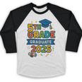 5th Grade Graduation 2025 Graphic – Class Of 2025 Theme Baseball Raglan Shirt