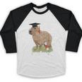 5th Grade Graduation Class Of 2023 Capybara Fifth Graduate Baseball Raglan Shirt