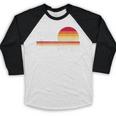 70's 80's 90's Music Nostalgia Video Cassette Tape VHS Retro Baseball Raglan Shirt