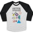 80s Nostalgia Never Forget Baseball Raglan Shirt