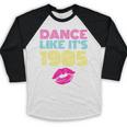 80s Outfit Women Nostalgia Eighties Party Baseball Raglan Shirt 80s Outfit Women Nostalgia Eighties Party Baseball Raglan Shirt