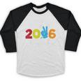 8th Grade 2026 Graduate School Senior Year Graduation Day Baseball Raglan Shirt