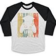 8th Grade Level Complete Gamer Class Of 2024 Graduation Baseball Raglan Shirt