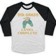 9th Grade Graduate Boys Girls Gamer Ninth Grade Graduation Baseball Raglan Shirt