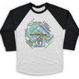 Accounting Major Shirt Graduation College CPA Word Cloud Baseball Raglan Shirt