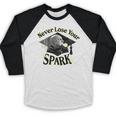The Addams Family TV Series – Uncle Fester Graduation Spark Premium Baseball Raglan Shirt