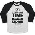 Adult College Graduation Baseball Raglan Shirt