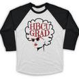 African American HBCU Grad College Graduation Baseball Raglan Shirt