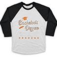 Bachelor Graduation 2026 Always Right Bachelor Degree Baseball Raglan Shirt