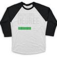 Bachelors Degree Loading College Student Graduation Baseball Raglan Shirt