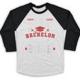 Bachelors Graduation 2022 Degree Bachelor Graduate Baseball Raglan Shirt