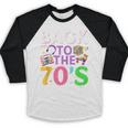 Back To The 70's Mixtape Era Nostalgia Retro 1970 70's Style Baseball Raglan Shirt