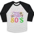 Back To The 80's Mixtape Era Nostalgia Retro 1980 80's Style Baseball Raglan Shirt Back To The 80's Mixtape Era Nostalgia Retro 1980 80's Style Baseball Raglan Shirt