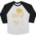 Back To School My Sister Did It Graduation Proud Sister Graduated Female X-Small Baseball Raglan Shirt