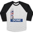 Barber Stylist Barber College Graduation Baseball Raglan Shirt