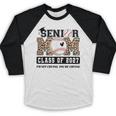 Baseball Senior Class Of 2027 Senior 2027 Graduation Women Baseball Raglan Shirt