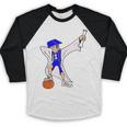 Basketball Dabbing Shirt Senior Graduation Him Her Baseball Raglan Shirt