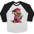 Bearded Dragon Graduation Kindergarten Elementary Girl Boy Baseball Raglan Shirt