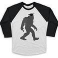 Bigfoot Graduate Shirt Cute Sasquatch Graduation Baseball Raglan Shirt